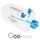 HobbyPark RC Gas Fuel Tanks Fuel Bottle for RC Gasoline Airplane Gas Engine (600CC)