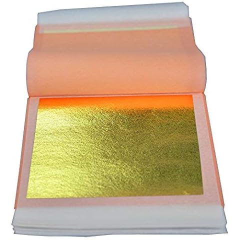 Sim Gold Leaf Leaf, 80mm x 80mm Cover