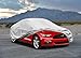 Kayme 6 Layers Car Cover Custom fit for Ford Mustang/Shelby (1964-2025) Waterproof All Weather for Automobiles, Outdoor Full Cover Rain Sun UV Protection.Silver
