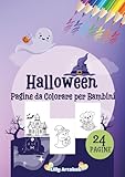 Halloween Pagine da colorare per bambini 4-8 anni: Fantasmi e Zucche Dolci da Colorare (Italian Edition)