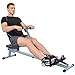 HOMCOM Compact Rowing Machine with 12 Levels of Resistance and LCD Monitor, Cardio Rower for Home Gym Full Workout Training, 100KG Capacity