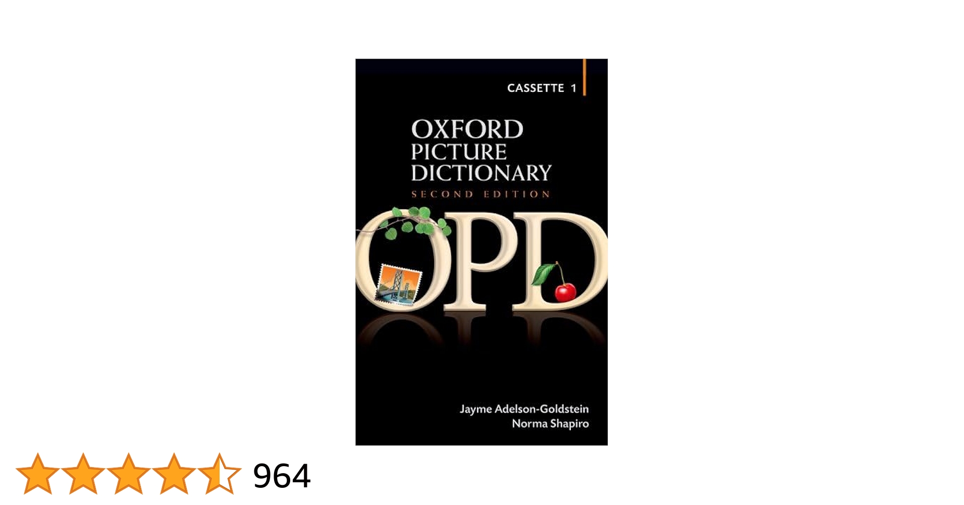 Oxford Picture Dictionary, 2nd Edition: Class Cassettes 1-4
