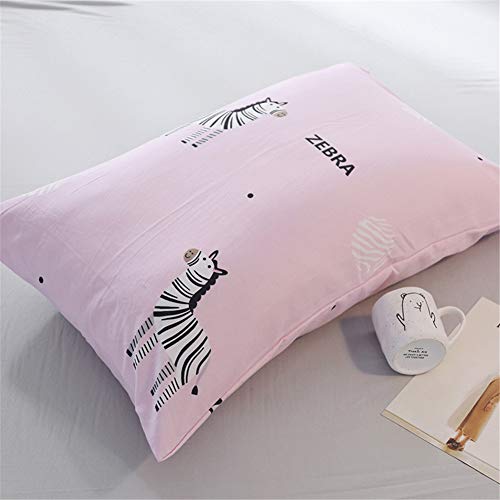 Housse de couette en microfibre confortable et douce parure 4 pièces - 4
