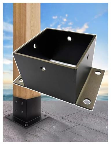 Brida ajustable para columnas de pérgolas y terrazas de madera