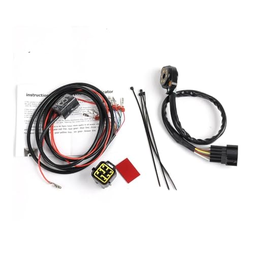 Indicateur de vitesse TRK502X avec capteur de position électronique LED rouge - 6