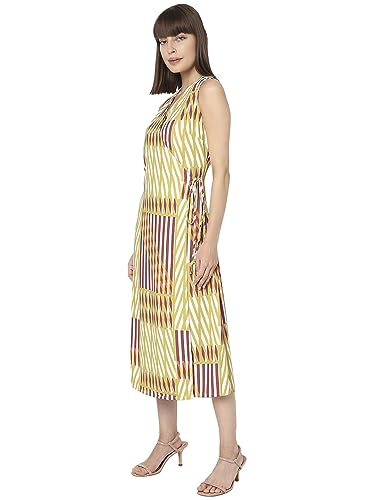 Image of VERO Moda Midi Wrap Dress for Women