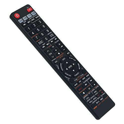 VINABTY EUR7722XJ0 Replacement Remote Compatible with Panasonic DVD VHS System SAHT833V SAHT830V SCHT830 SAHT830 SCHT833V SCHT830V - Image 3