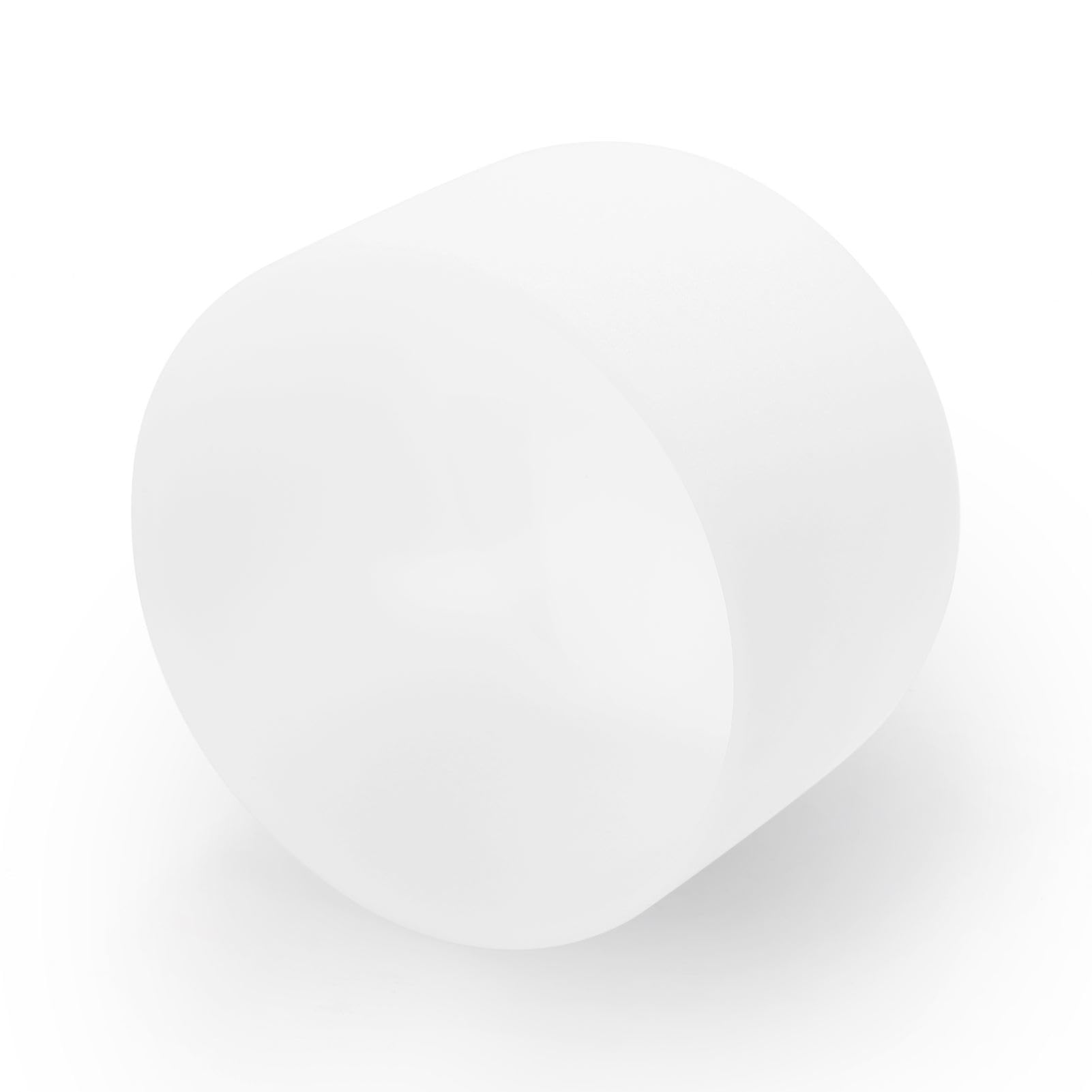 Generic Cuenco de Cristal de 440 HZ para Terapia de Meditación, Cuenco para Cantar para Yoga, Instrumento de Percusión de Cristal, Cuarzo Blanco de 8 Pulgadas (Nota C)
