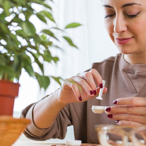 6 Stück Kontaktlinsen Entferner,Kontaktlinsen Einsetzhilfe,Einfacher Silikon-Kontaktlinsen-Saugnapf,Kontaktlinsen Sauger Weiche Linsen,Mit Vorratsflasche,für Harte Und Weiche Linsen