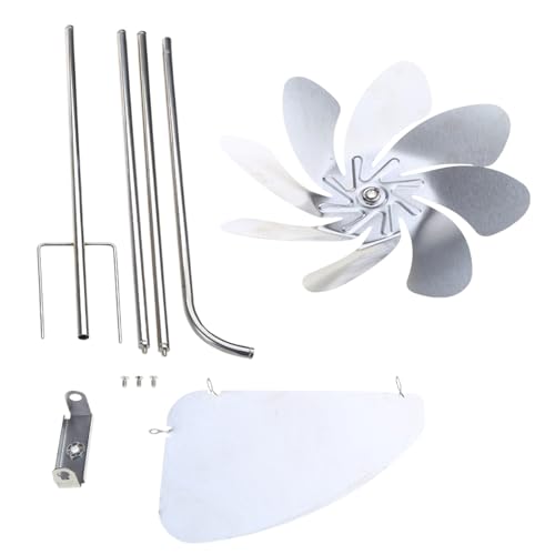 Garden Decorations Weather Vane Windmill Metal Windmill Yard Decors 360 Degree Rotatable Heavy Duty Wind Mill Unique Charm and Fun Outdoor Yard Decors