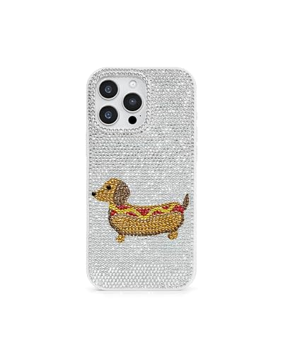 Image of JW PEI Dachshund Hot Dog Phone Case - White