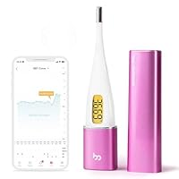 Femometer Vinca II Basalthermometer digitales Bluetooth Fruchtbarkeitsthermometer mit Intelligentes APP (iOS & Android) für Zykluskontrolle Eisprung