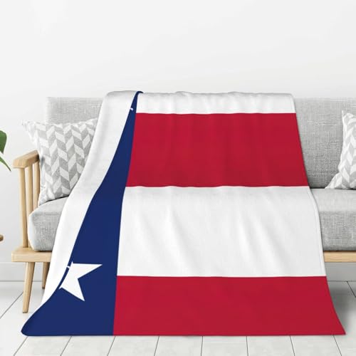 Couverture chaude flanelle drapeau Texas idée cadeau originale lit canapé