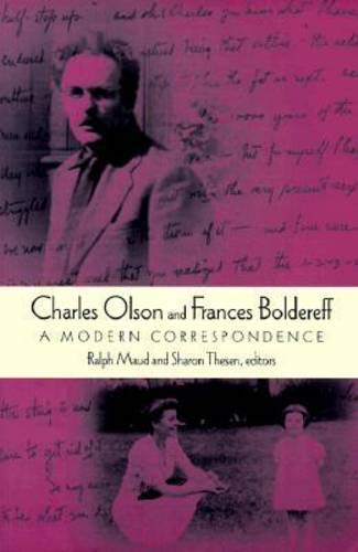 Wesleyan University Press Charles Olson and Frances Boldereff