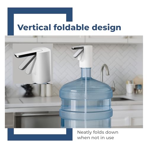 Image of Lifelong Automatic Wireless Water Dispenser Pump for 20 Litre Bottle | USB Rechargeable Electric Water Pump | Portable Water Can Dispenser for Home, Office & Outdoor Use
