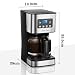Taylor Swoden Filter Coffee Machine, Drip Coffee Maker with Programmable 24hr Timer, Keep Warm & Anti-Drip, Reusable Filter Fast Brewing - Darcy 950W 1.5 L Black Stainless Steel Taylor Swoden Filter Coffee Machine, Drip Coffee Maker with Programmable 24hr Timer, Keep Warm & Anti-Drip, Reusable Filter Fast Brewing - Darcy 950W 1.5 L Black Stainless Steel