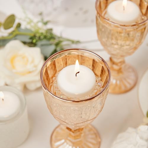 Ashlux 2INCH FLOATING CANDLES 24PS White Floating Candles 2 Inch thumb #4