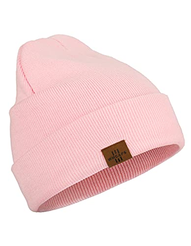 Beanie for Men,Comfortable Breathable Soft Beanie,Winter Hats for Women and Men,Gifts for Men, Light Pink, One Size