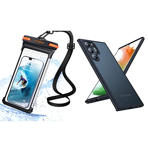 TORRAS Waterproof Phone Pouch + S22 Ultra Case