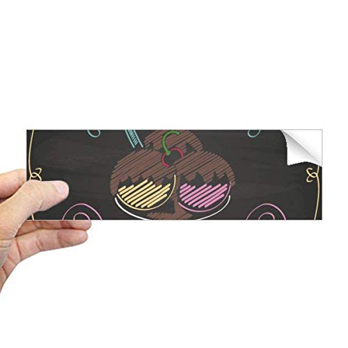 Sticker rectangulaire occultant pour masquer le vis-à-vis avec style chocolat
