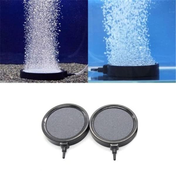 Aquarium Fish Tank Ceramic Airstones Air Pump Air Stone Disc Bubble Diffuser Round Air Stone (5 Inch) (B0CH6DFNJF) Amazon Price History, Amazon Price Tracker