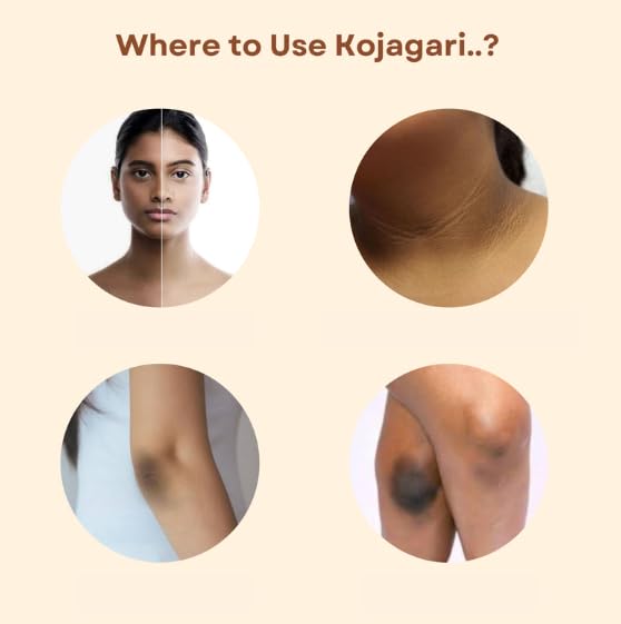Image of Herbal Multani Mitti, Sandalwood, Beetroot, Rice Powder Mask by Kojagari (Combo of 4) | For Face pack | Reduce Acne, Darkspots, Pigmentation, D Tan | Bright and Glowing Skin |