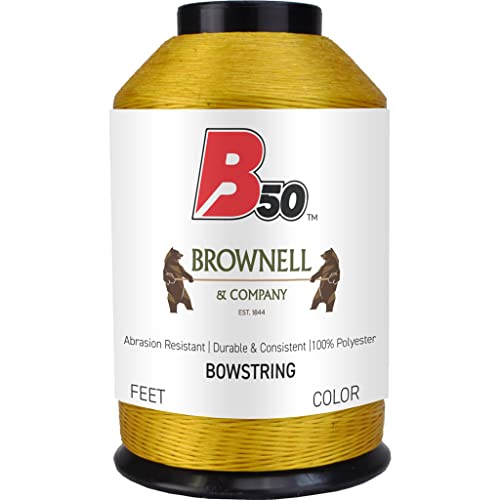 Brownell B50 Bowstring Material Bronze 1/4 lb.