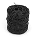 Jute Rope 3 Ply 75yd/Spool-Black