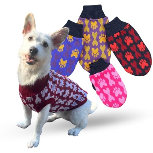 Roupa de Inverno Pet para Cães Pequenos e Médios Estampa de Patin...