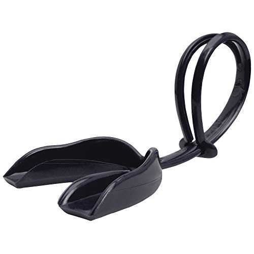 ADAMS USA Mouthguard with Strap, Black