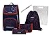 Schneiders Freizeitrucksack Ergoplus 2in1 Schulranzen Set 7-teilig 22L Ninja Revenge dunkelblau