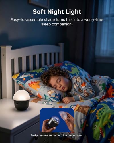 Image of FALOVE 2 Pack Cupcake RGB Disco Ball Lights for Party & Ambient Night Light