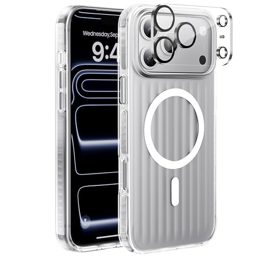 Coque magnétique puissante iPhone 17 Pro Max antichoc de qualité militaire
