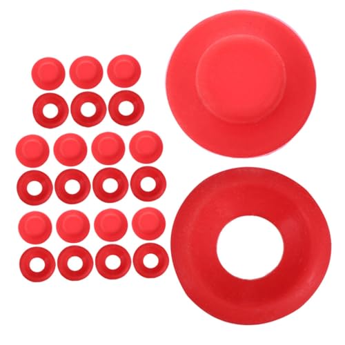 Ciieeo 24pcs Bottle Gaskets for Swing Top Bottles Leak Sealing Washers for Beer Wine Soda Easy to Use Replace Air Tightness Sealing Performance