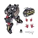 JIGFLY Film Ko. Versione Robot (Black) Trasformatore Giocattoli Autobots Ironhide Bilancia in Scala ridotta Figura d'azione, è Optimus Prime e Bumblebee's Good Friend