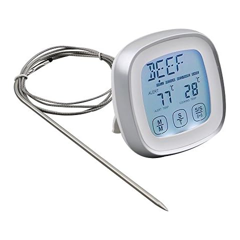 DollaTek Termómetro de carne con sonda de alerta de temporizador Cover