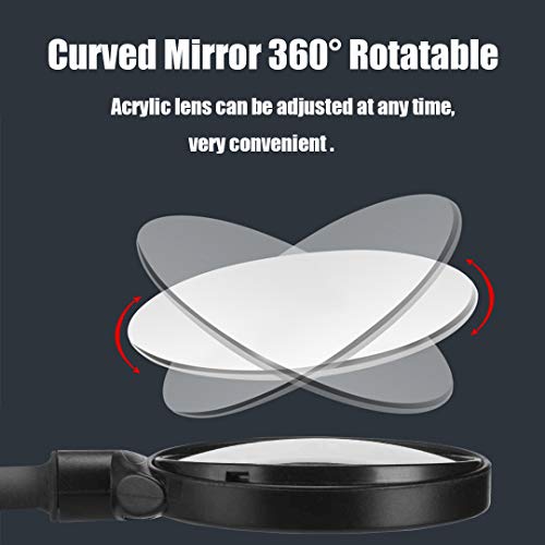 image for Oriflame Bike Mirror, Bicycle Wide Angle Rear View Safe Mirrors, Handl