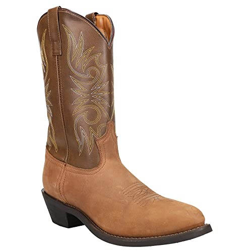 Laredo Mens Paris Round Toe Casual Boots Mid Calf - Brown - Size 10.5 2E #TOP1