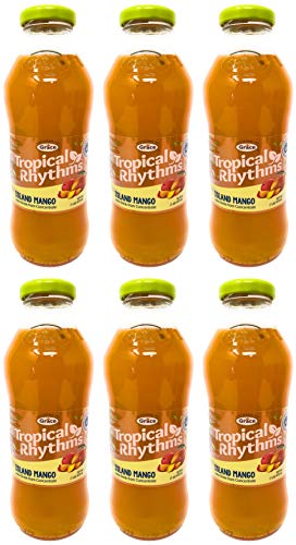 Grace Tropical Rhythms Island Mango Jamaican Fruit Juice 16oz, 6