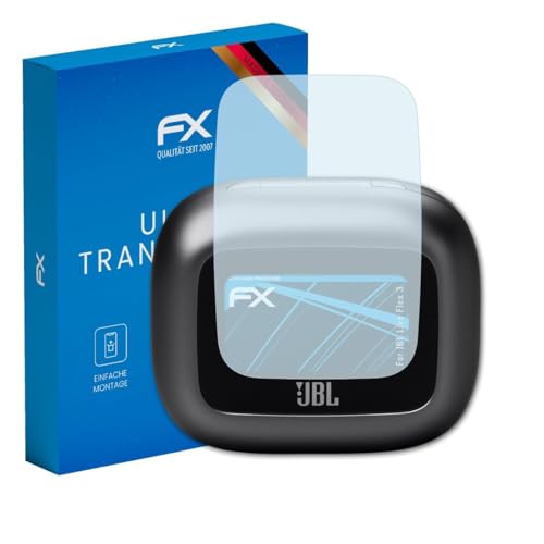 atFoliX Screen Protection Film compatible with JBL Live Flex 3 Screen Protector, ultra-clear FX Protective Film (3X)