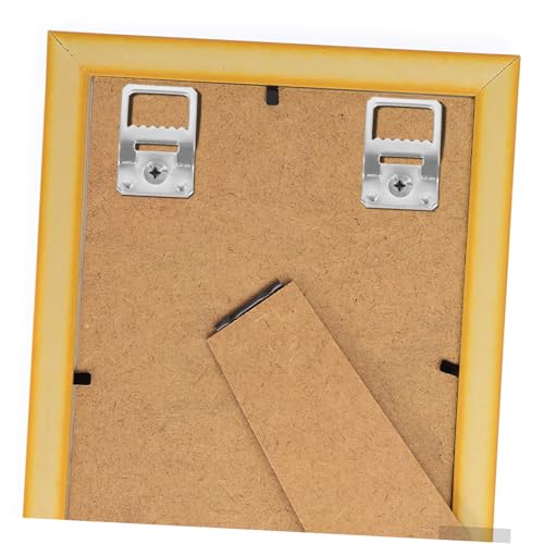 Image of Angoily 50pcs Aluminum Frame Hooks Saw Toothed Picture Hangers for Drywall Heavy Duty Decorative Hangers for Photos Frames
