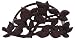 Import Wholesales Garden Hose Holder Birds In Bush Cast Iron Hanger Reel 12.5" Long