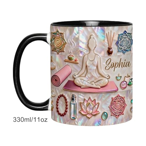 Tasse à café en céramique pour camping et randonnée | Mindfulness 330 ml