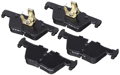 BOSCH BE1613 Blue Ceramic Disc Brake Pad Set - Compatible With Select BMW 228i, 230i, 320i, 328d, 328i, 330e, 330i, 428i, 430i, Gran Coupe, GT, xDrive; REAR