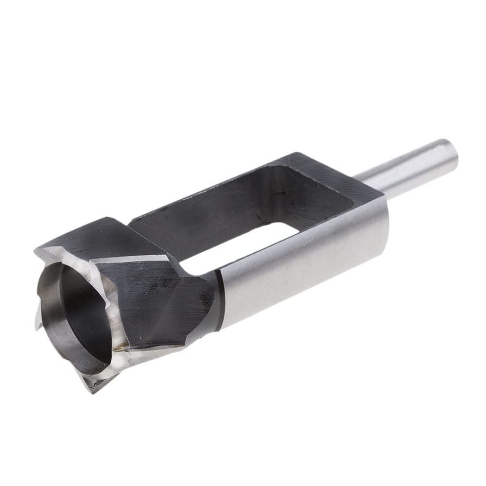 MAX-CRAFT 1-3/4" Tenon Dowel Plug Cutter Drill Bit, Makes Tenons, Dowels, and Plugs Up to 3" Long, Auto-Eject, For Furniture Making, Carpentry, Woodworking Tool