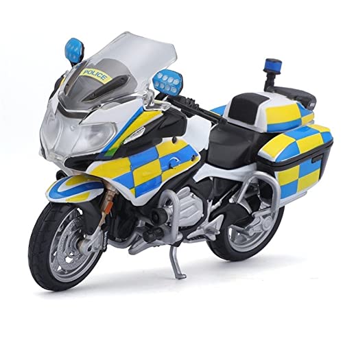 Cadeau moto de police 1:18 idée décoration originale pour passionné de modélisme