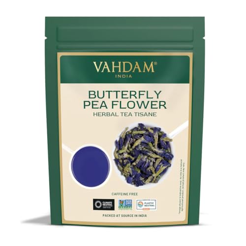 Image of VAHDAM Butterfly Pea Flower Tea(1.76oz |100+ Cups) High Quality Loose Tea