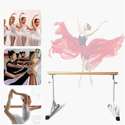 Barre de ballet pour adultes, barre de ballet autoportante réglable pour salon, chambre à coucher, studio de danse, tige extensible (taille : 150 cm)