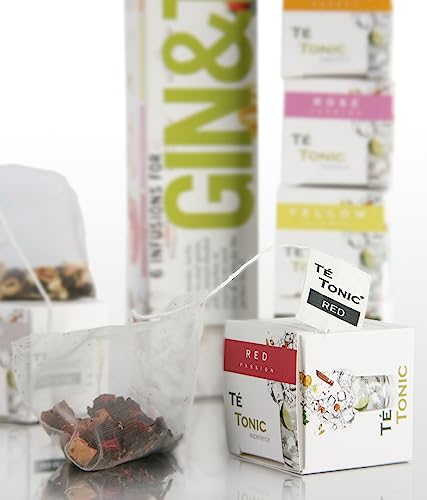 Foto von Gin Tonic infusions Aroma Beuteln Botanicals Geschenk -6 Aromen zum Verfeinern Ihres Gin. 100% natürliche Gewürze, Kräuter ,Blumen machen Ihren Cocktail