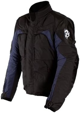 Dragon Rider Flight Textile Motorcycle Jacket - Black-Blue - Large